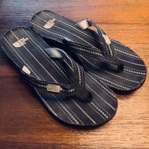 The North Face Sandals - Pinstriped Frayed Fringe